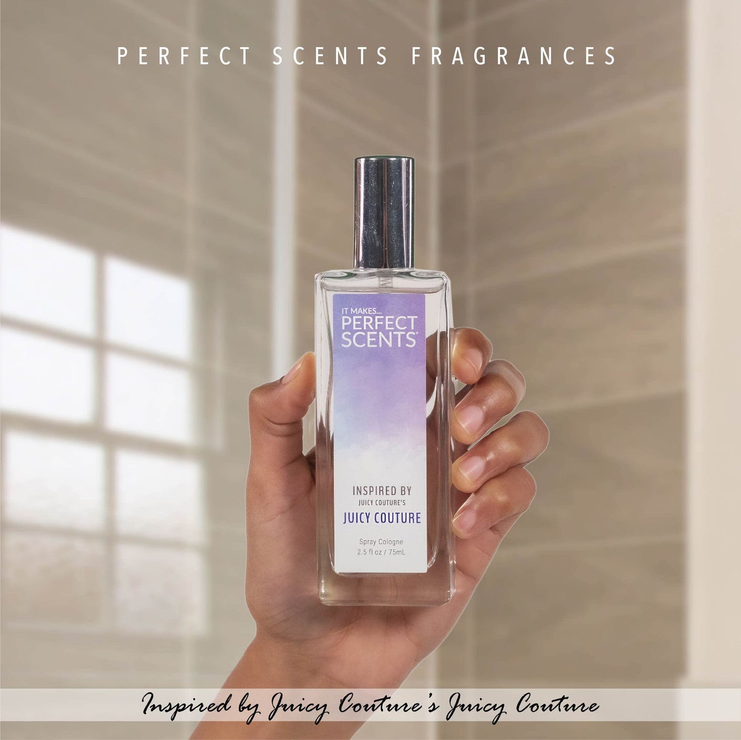 Perfect Scents Fragrances, Inspired by Juicy Couture's Juicy Couture, Women’s Eau de Toilette, Vegan, Paraben-Free, Phthalate-Free, Never Tested