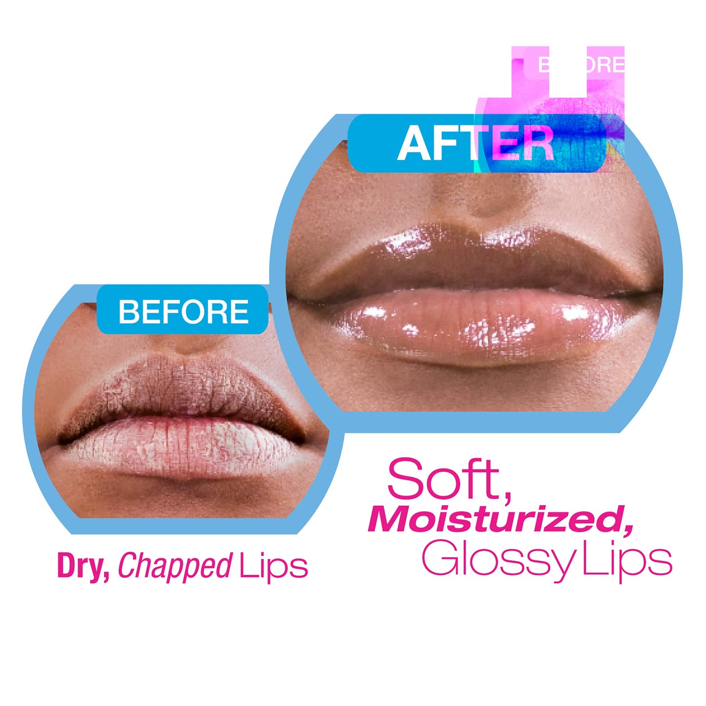 Ruby Kisses Cocoa Butter Hydrating Lip Oil Treatment Gloss (6 Pack), Hydrates & Heals with Vitamin E & Jojoba, Lightweight Clear Non-Greasy Formula Beauty and Personal Care Ruby Kisses