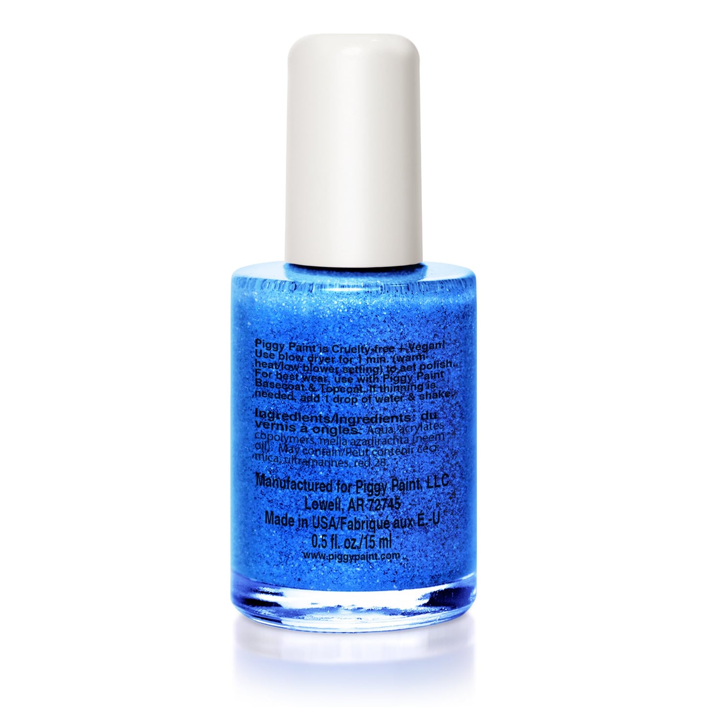 PIGGY PAINT 100% Non-toxic Girls Nail Polish - Safe, Chemical Free Low Odor for Kids, Mermaid in the Shade Beauty & Personal Care Piggy Paint
