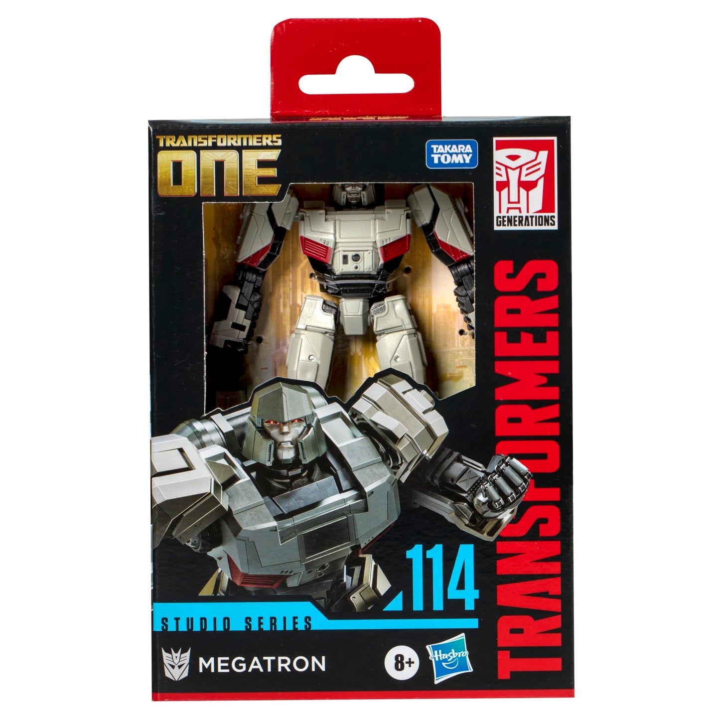 Transformers Toys Studio Series Deluxe One 114 Megatron, 4.5-inch Converting Action Figure, 8+