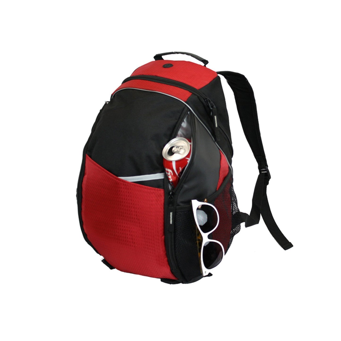 Goodhope Laptop Tablet iPad College Sport Two Side Pockets Cooler Backpack, Blue