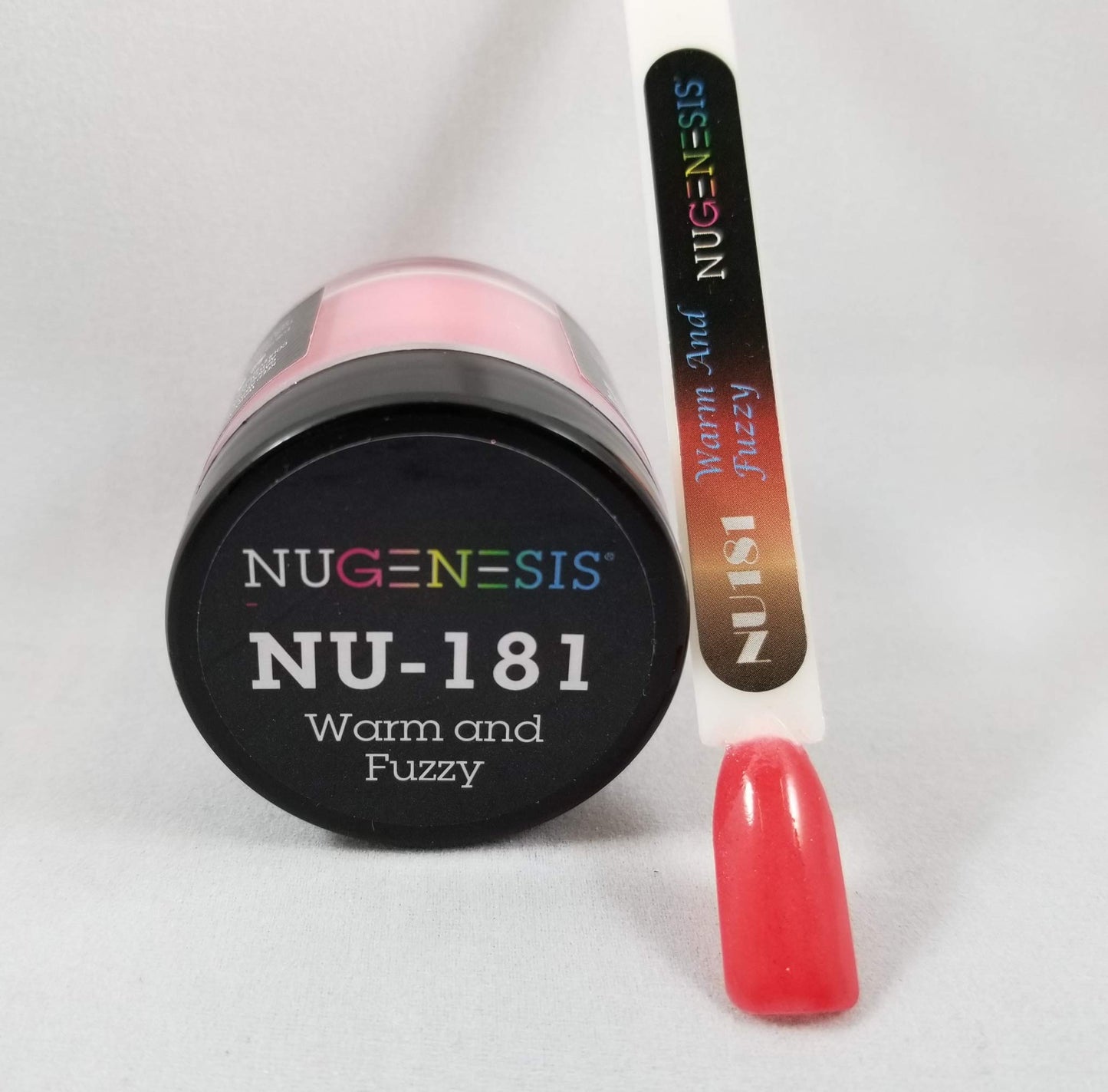 NuGenesis Nail Dipping Powder Color 1.5oz/43g Jar - (NU181 WARM AND FUZZY) Beauty & Personal Care Nugenesis