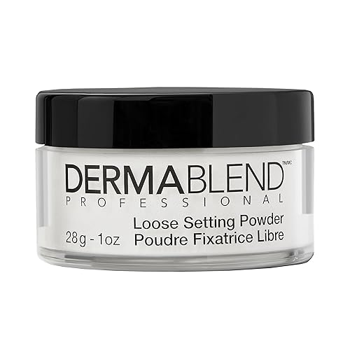 Dermablend Loose Setting Powder, Face Powder Makeup & Finishing Powder, Mattifying Finish and Shine Control