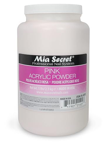 Mia Secret Acrylic Powder - 5 LBS (Pink) Beauty & Personal Care Mia Secret