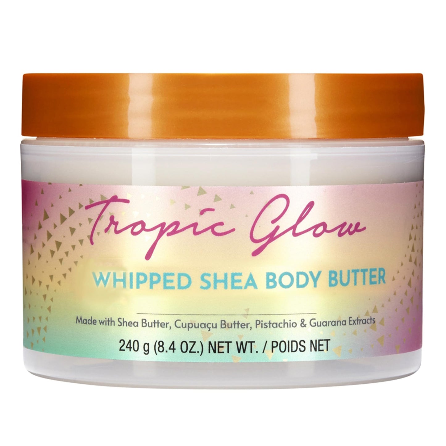 Tree Hut Tropic Glow Whipped Shea Body Butter, Hydrating & Nourishing Body Lotion with Natural Oils, Moisturizer for Soft & Smooth Skin, 8.4 Oz