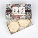 Baudelaire Apiana Double Bar Swiss Honey Soap in Gift Box, Royal Jelly, 3.5 oz, 2 count