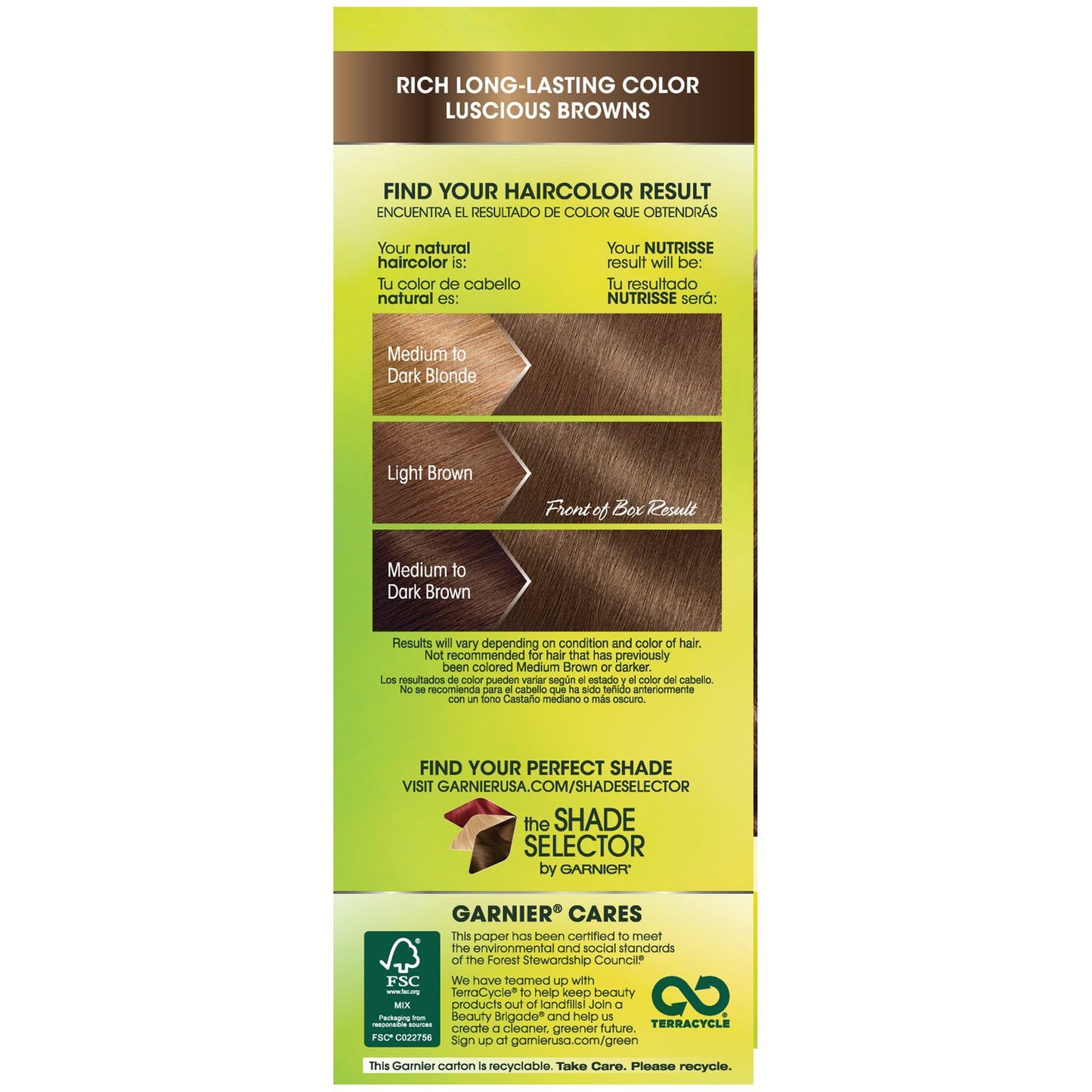 Garnier Nutrisse Nourishing Color Creme 61 Light Ash Brown (Mochaccino)