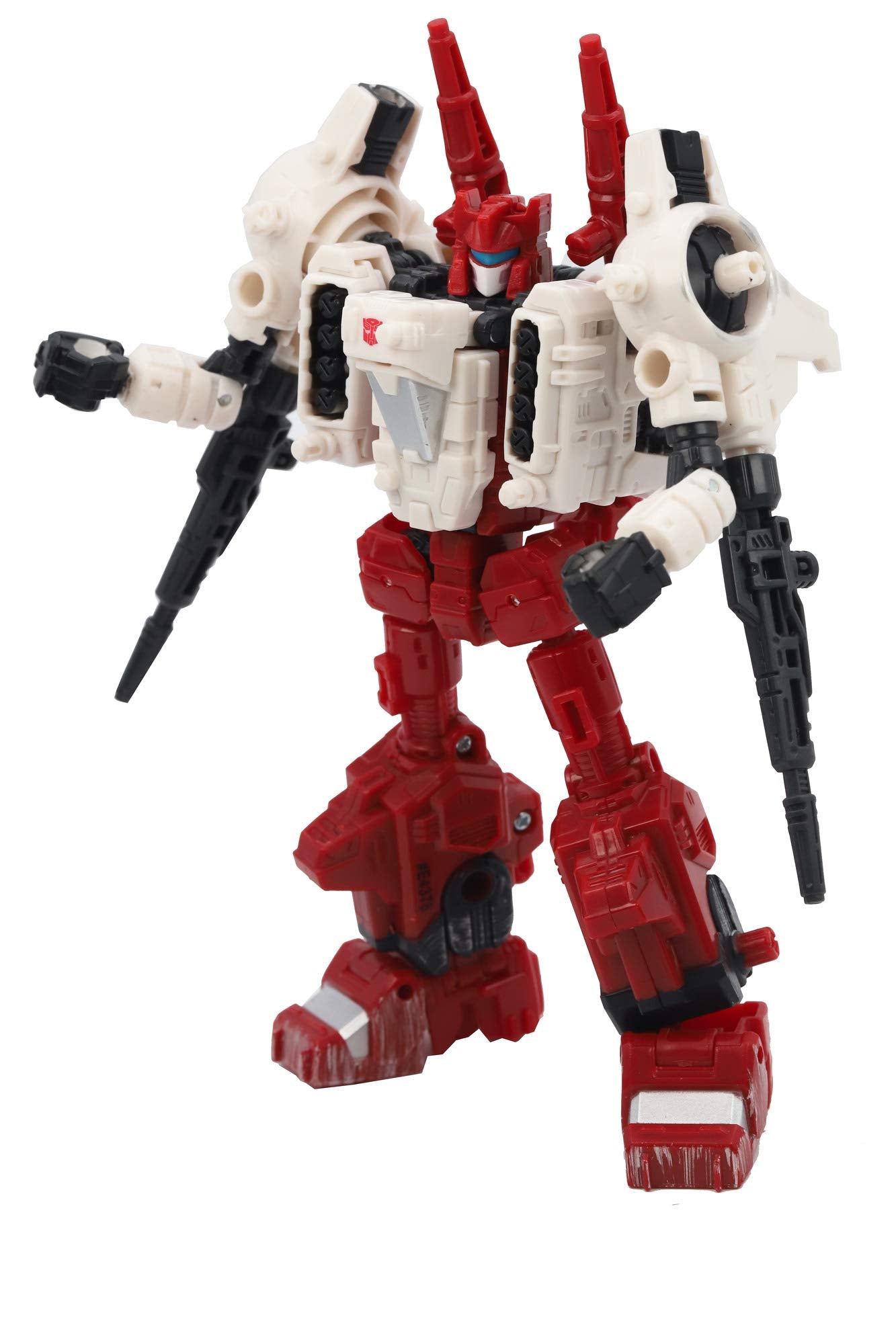 Transformers Toys Generations War for Cybertron Deluxe Wfc-S22 Autobot Six-Gun Weaponizer Action Figure - Siege Chapter - Adults & Kids Ages 8 & Up, 5