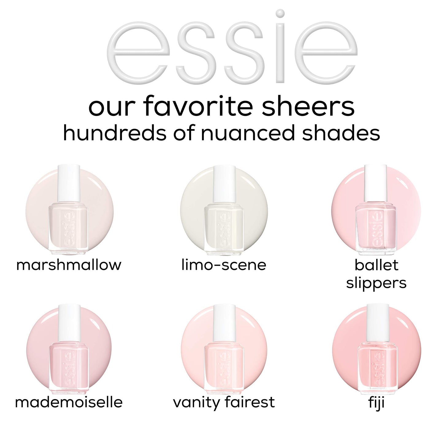 essie Nail Polish, Glossy Shine Finish, Sheer Luck, 0.46 fl. oz. Beauty & Personal Care essie