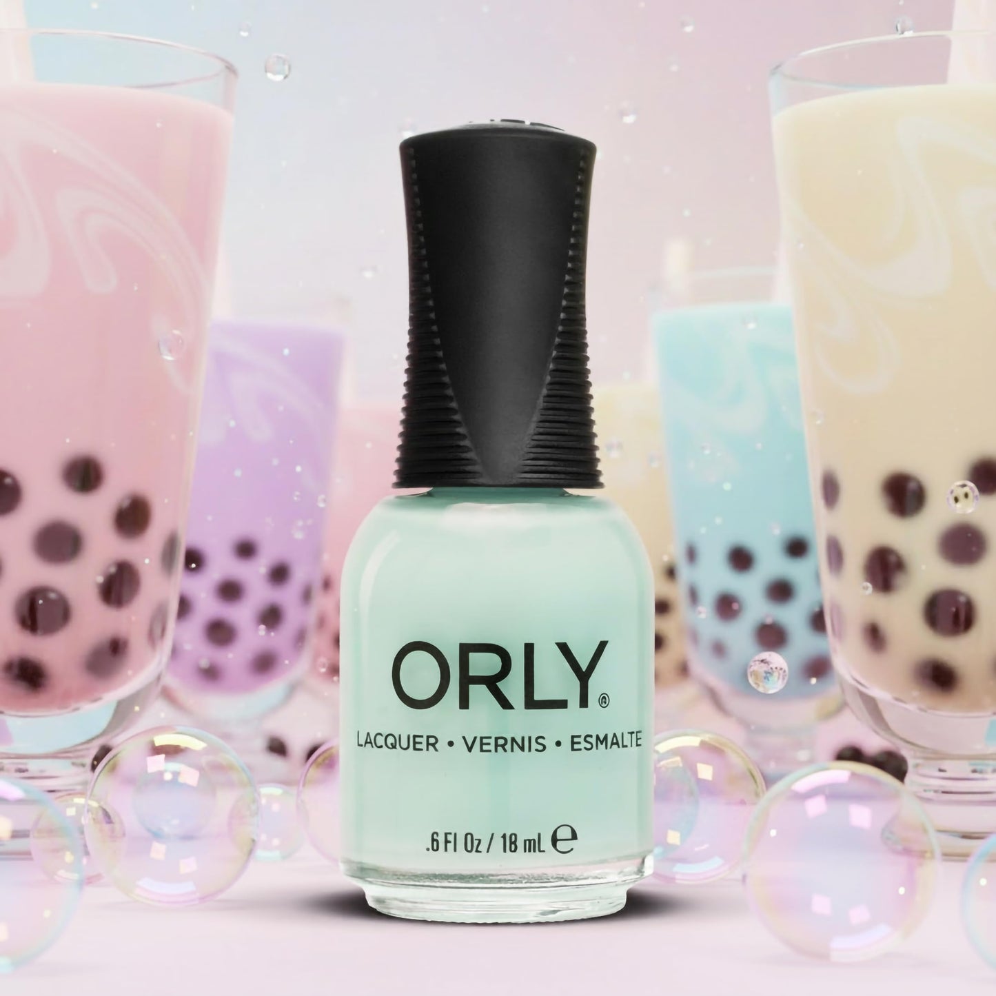 Orly Pastel Blue-Green Nail Polish | Crème Finish | Smooth, Even Coverage | Precision Gripper Cap | Vegan & Cruelty-Free (Butterfly Pea) Beauty & Personal Care Orly