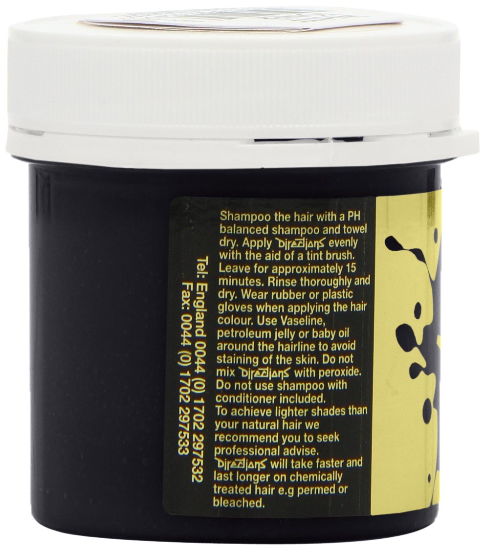 DIRECTIONS Ebony Semi-Permanent Hair Colour - 88ml Tub by La Riche