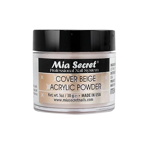 Mia Secret Acrylic Nail Powder (1oz; Cover Beige)