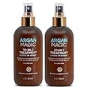 Argan Magic Hair Treatment & Stylizing Spray, 10 in 1, Made in USA, Paraben Free, Cruelty Free - 8 oz (2 Pack)