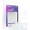 Gumi good Hair Elastics - Ouchless No Damage Elastic Hair Bands (Clear - Small)