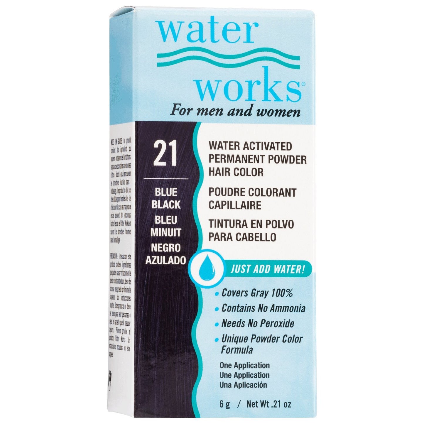 Water Works #21 Blue Black