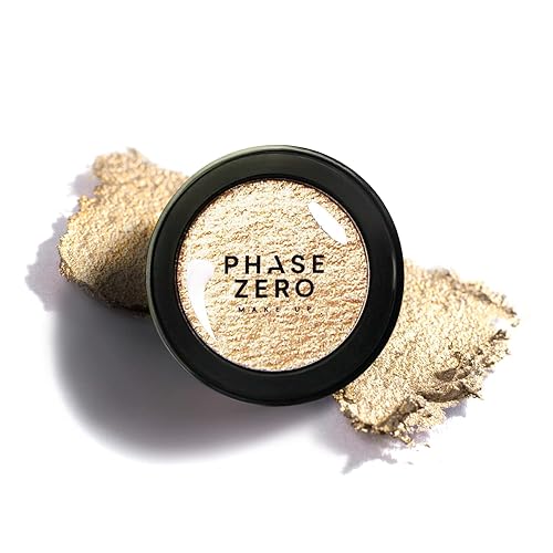 PHASE ZERO Metal Foil Eyeshadow - Shade 'Star Girl' - 2g / 0.07 Oz. - Easy-to-Apply, Highly Pigmented, Long-Lasting Wear for Bold Eye Makeup