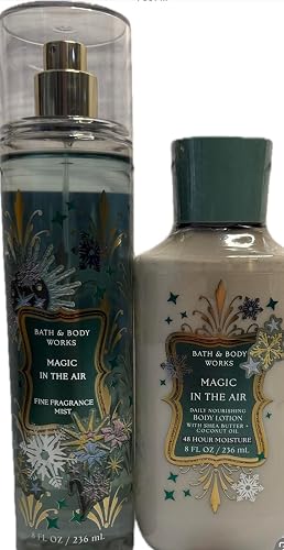 Bath & Body Works Magic In the Air Body Lotion and Fine Fragrance Mist Set of 2
