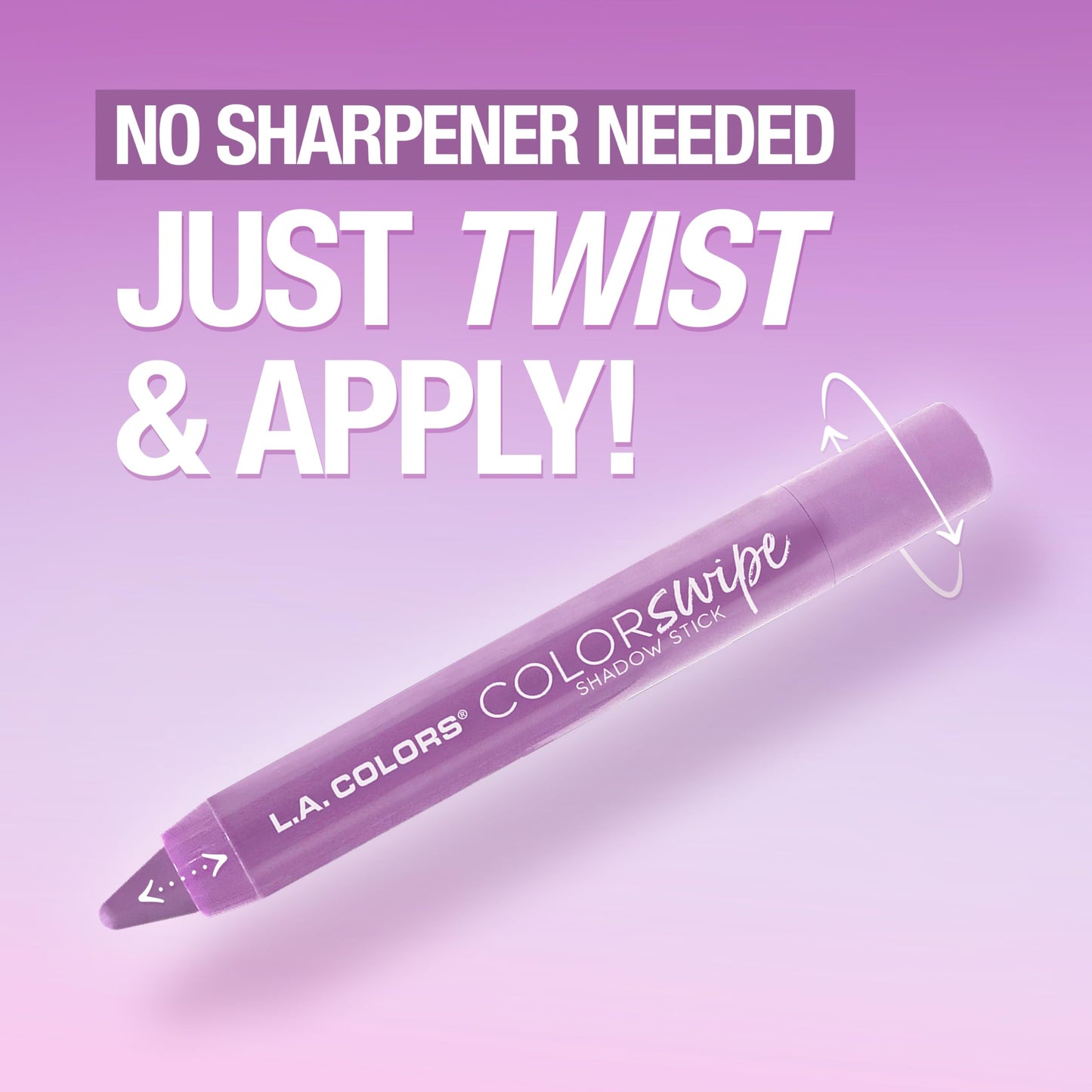 L.A. COLORS Color Swipe Shadow Stick, Champagne CP687