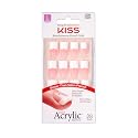 Kiss Salon Acrylic French Kit Team Player Long (2 Pack) Beauty & Personal Care KISS