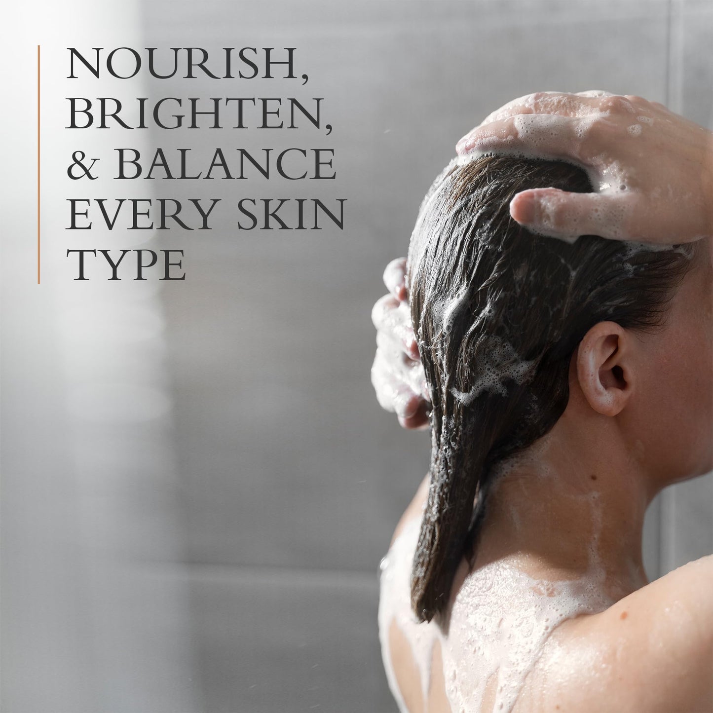 Gilchrist & Soames London Shower Gel & Body Wash - Hydrating Cleanser with Red Tea, Soy, & Grape Seed Oil - Sulfate, Paraben, & Cruelty Free Cleanse
