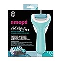 Amope Pedi Perfect Pro Wet & Dry Electric Foot File Callus Remover Kit, Waterproof, Rechargeable, Pedicure Tool for Feet, Removes Hard, Dead Skin