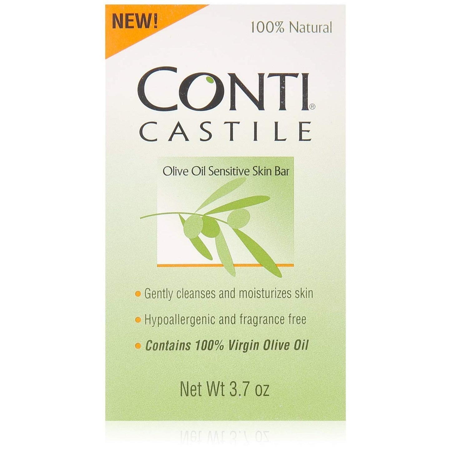 CASTILE SOAP CONTI 3.7oz PT#38485032153 (3 Pack)