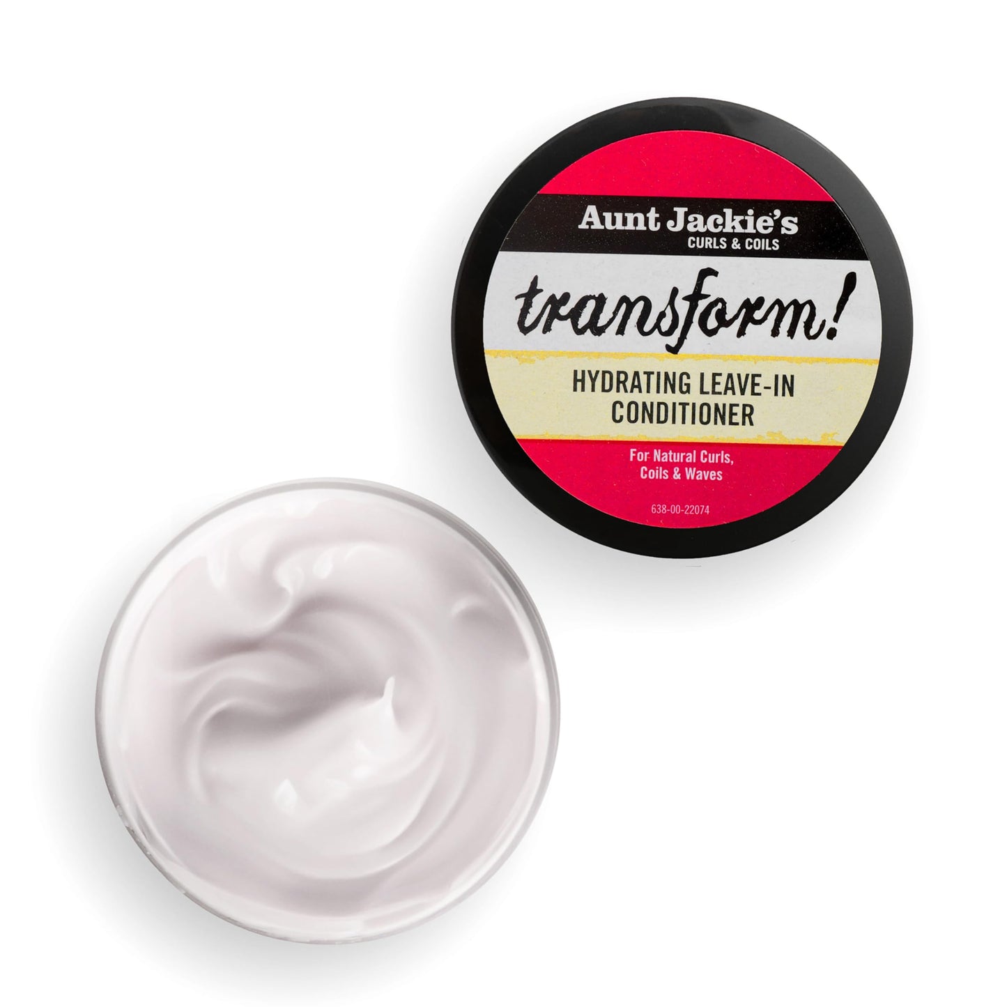 Aunt Jackie's Curls and Coils Transform Hydrating Leave-In Creme Conditioner for All Hair Types and Textures, 15 oz Beauty and Personal Care Aunt Jackie's