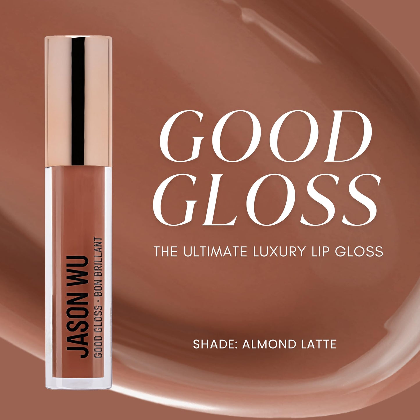 Jason Wu Good Gloss - Hydrating Non-Sticky Lip Gloss - GG02 Almond Latte