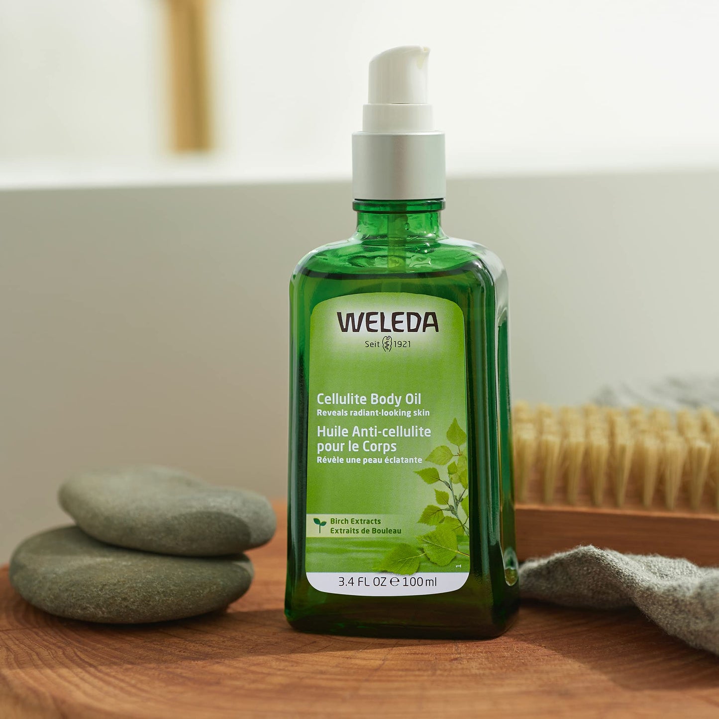 Weleda Birch Cellulite Body Oil 3.4 Fluid Ounce, Plant-Rich Oil with Birch, Rosemary and Jojoba Beauty & Personal Care Weleda