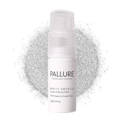 Ultra-Fine Hair Glitter - White Crystal, Fairy Pink, Radiant Gold - Lightweight, Non-Sticky, Made for All Hair Types - for Festivals, Parties