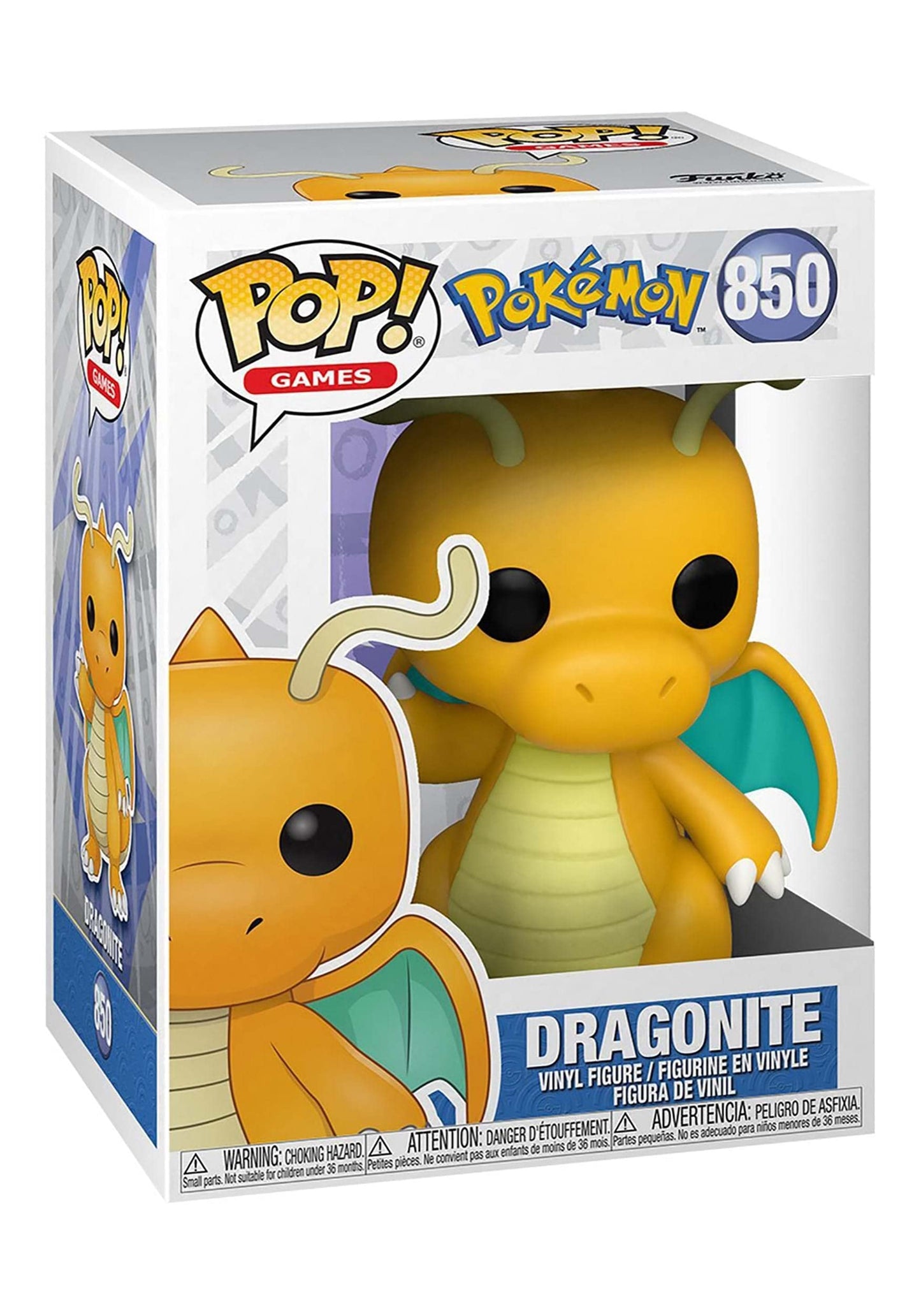 Funko Pop Games: Pokemon S8 - Dragonite - Collectable Vinyl Figure - Gift Idea - Official Merchandise - Toys for Kids & Adults - Video Games Fans…