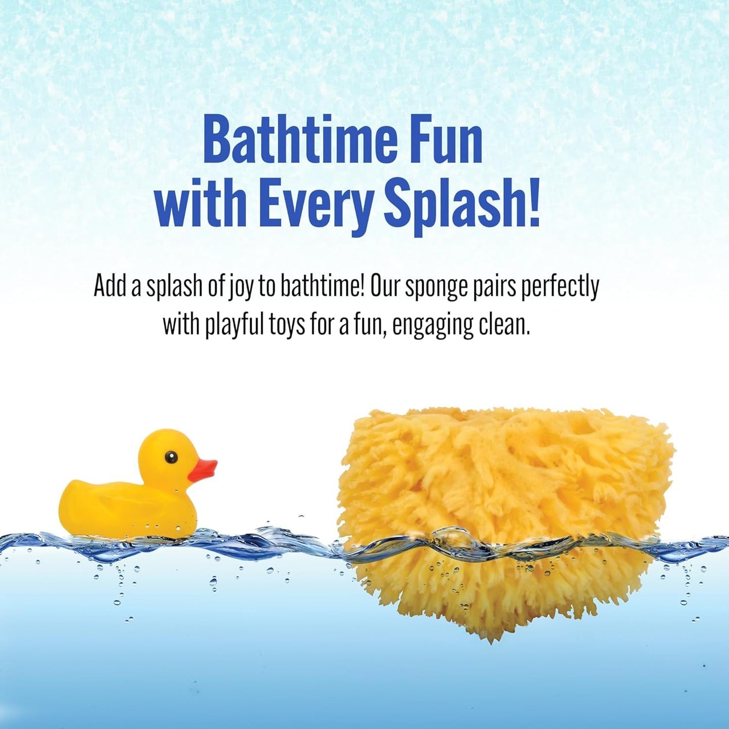 Baby Buddy Absorbent Natural Bath Sponge, Soft Exfoliating Grass Sponge, Soft on Baby's Tender Skin, Bath Accessories Baby and Kids, Infant Bath Beauty and Personal Care Baby Buddy