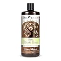 Dr. Woods Raw African Liquid Coconut Papaya Black Soap- Body Wash for Men & Women, Organic Shea Butter, Gentle Exfoliant, Coconut & Papaya Fragrance
