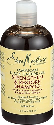 SheaMoisture Strengthen and Restore Shampoo, 13 FZ
