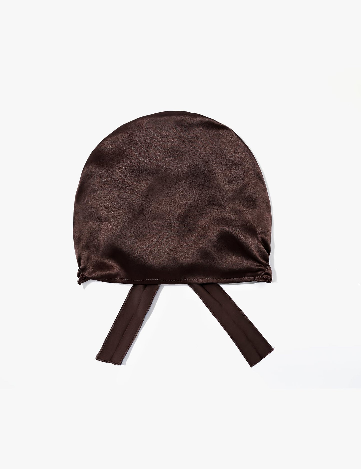 LilySilk Silk Bonnet for Sleeping Womens Sleep Cap 100% 19MM Mulberry Silk for Long Curly Hair Adjustable Stretchy Dark Brown Beauty and Personal Care LilySilk
