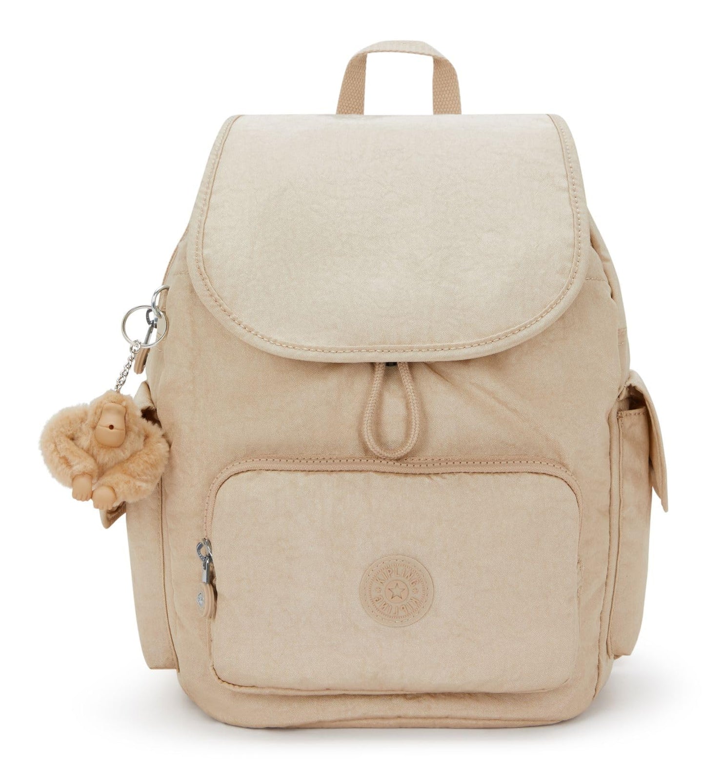 Kipling Women's City Pack S Backpacks, Sparkled Beige, One Size, City Pack S