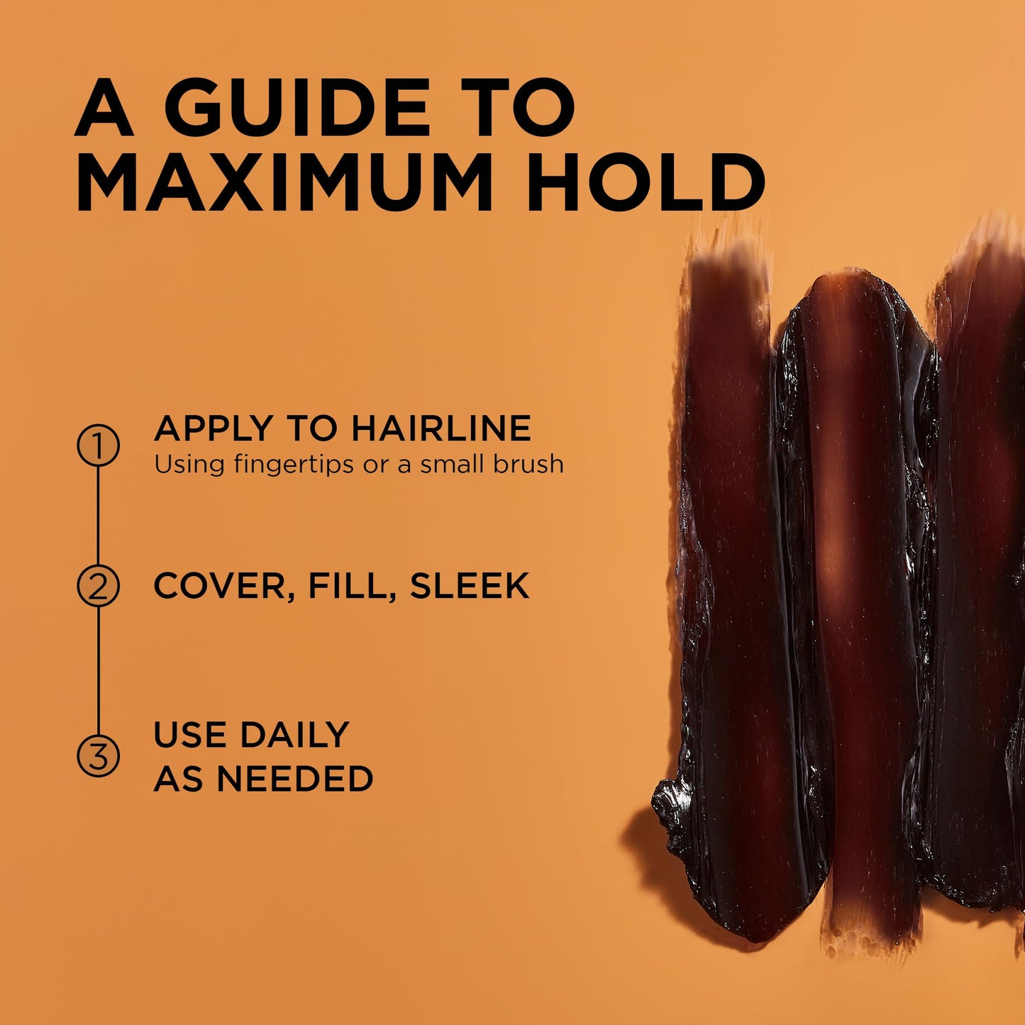 African Pride Black Castor Miracle Hold & Cover Edges Hair Gel with Black Castor Oil & Coconut Water Edge Control for Braids, Locs, Slick Styles