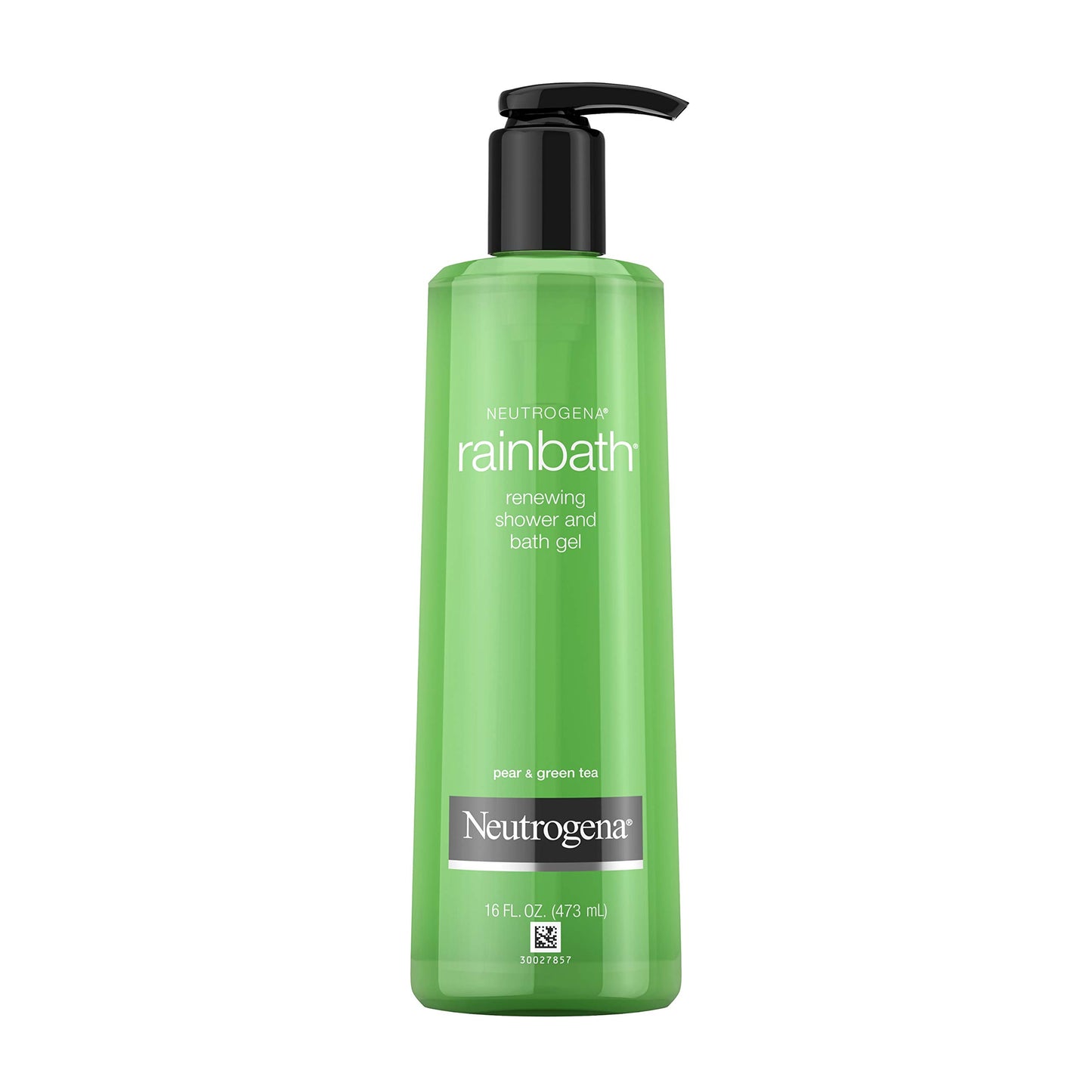 Neutrogena Rainbath Renewing Shower And Bath Gel, Moisturizing Body Wash and Shaving Gel with Clean Rinsing Lather, Pear & Green Tea Scent, 16 fl. oz