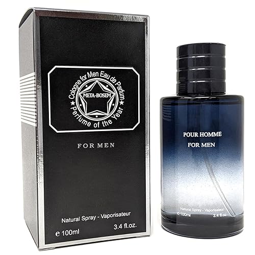 META-BOSEM SAGE Cologne for Men, Eau de Toilette Natural Spray, Masculine and Woody Scents | Casual and Formal Wear | Great Gift Collection
