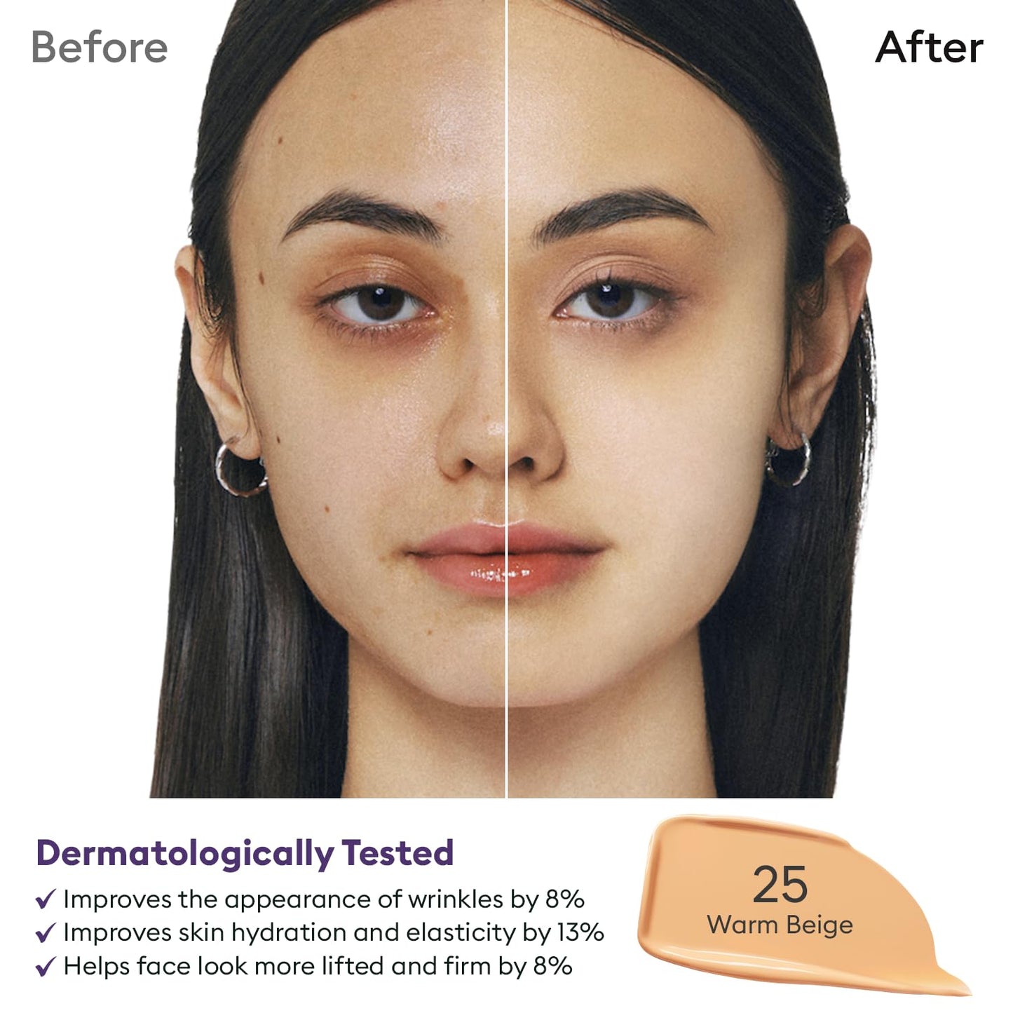 MISSHA M Perfect Cover Serum BB Cream No.25 Warm Beige - Medium with Warm Undertone, Skin Tint, Tinted Moisturizer, Skin Care Foundation Makeup Beauty and Personal Care MISSHA