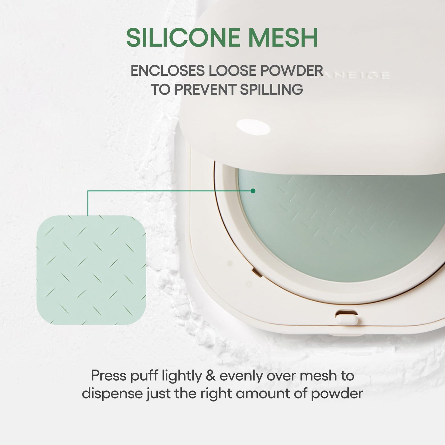 LANEIGE Neo Blurring Powder: Korean Shine Control Compact with Pore Blurring, Smoothing Finish & Travel-Friendly, No Spill Packaging Beauty and Personal Care LANEIGE