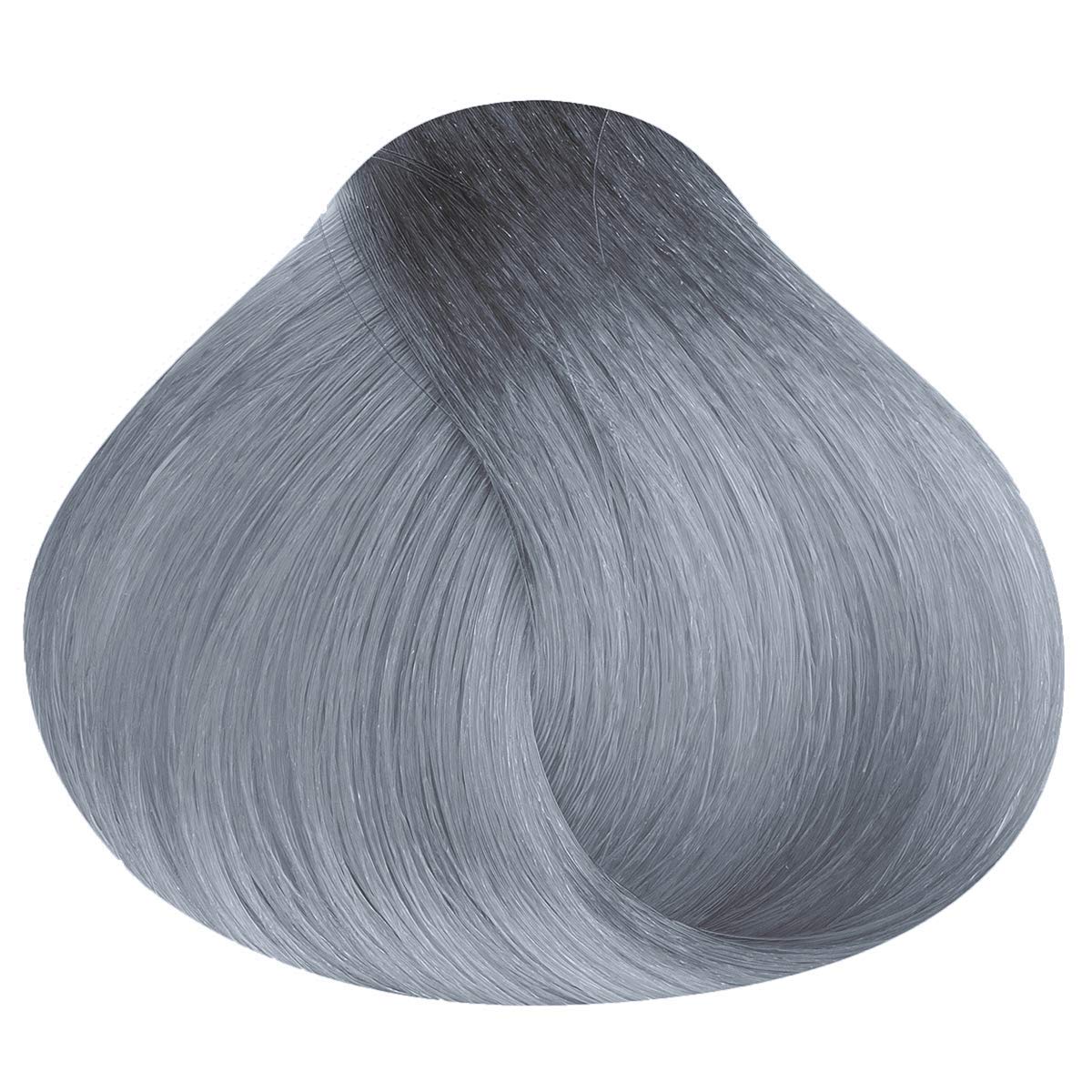 Satin Bold Series, Titanium Silver Permanent Hair Dye, 3 oz., Made with Aloe Vera and Lavender Extracts, PPD Free Formula for Superior Color Payoff