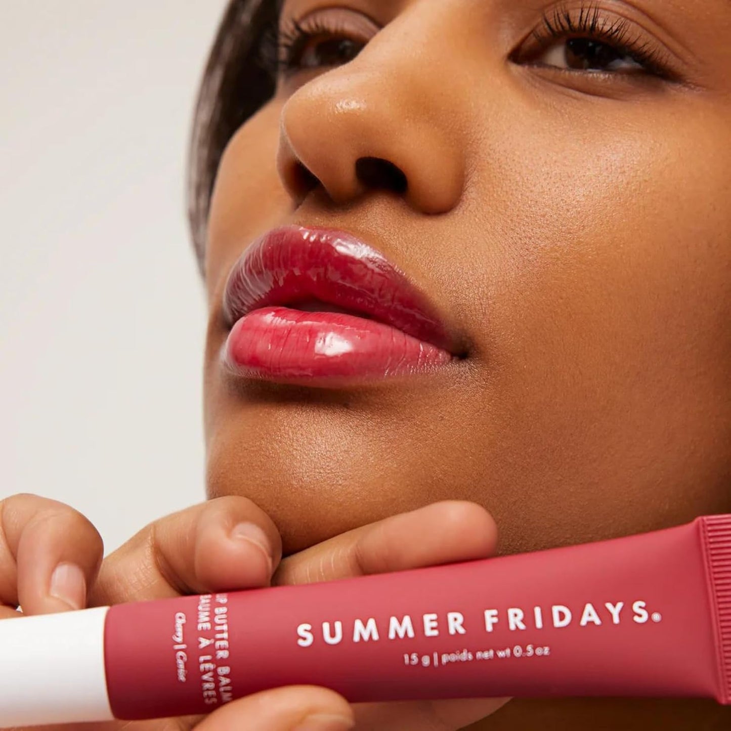 Summer Fridays Lip Butter Balm - Moisturizing Lip Gloss for Instant Shine + Sheer Color - With Nourishing Shea Butter - Everyday Makeup + Skin Care