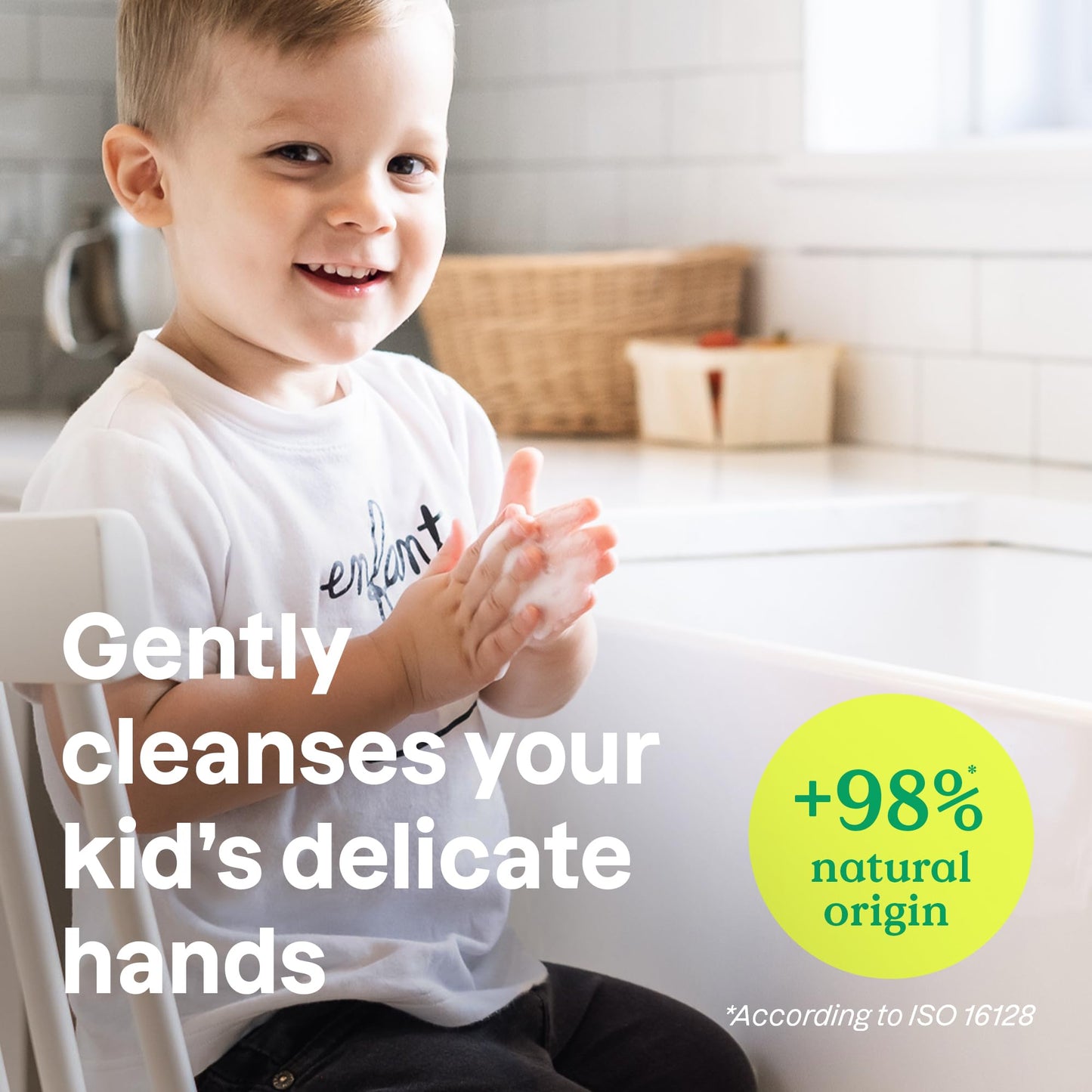 ATTITUDE Foaming Hand Soap for Kids, EWG Verified, Dermatologically Tested, Plant- and Mineral-Based Ingredients, Vegan, Vanilla & Pear, 10 Fl Oz Beauty and Personal Care BIO SPECTRA ATTITUDE