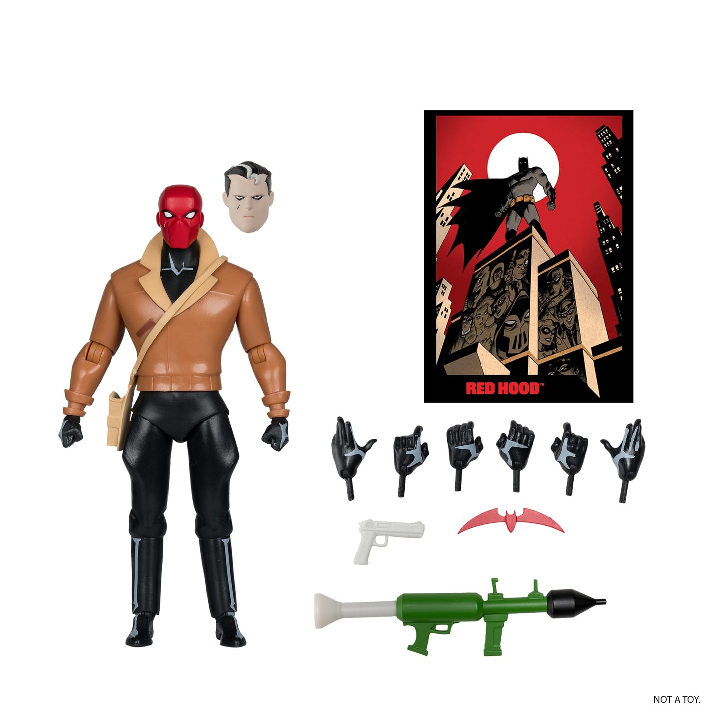 McFarlane Toys - DC Direct Page Punchers Red Hood (Batman: The Adventures Continue) 6in Figure with Comic