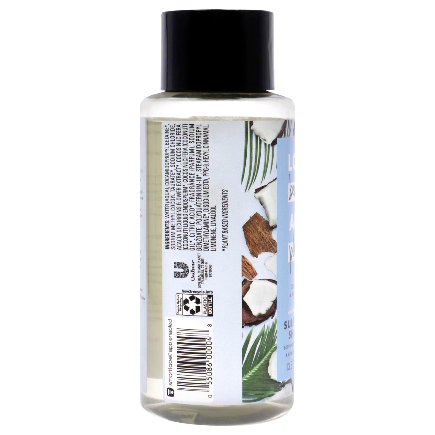 Unilever Love Beauty & Planet Coconut Water & Mimosa Flower Volume & Bounty Shampoo 13.5 Oz