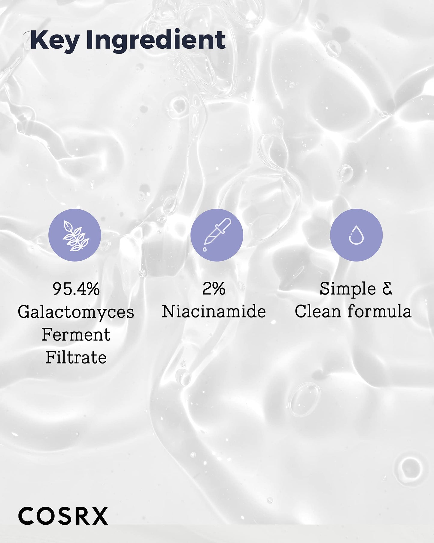 COSRX Galactomyces 95 Tone Balancing Toner, 100ml / 3.38 fl.oz, Moisturizing, Skin Soothing, Contains 95% Galactomyces Ferment Filtrate, For All Skin