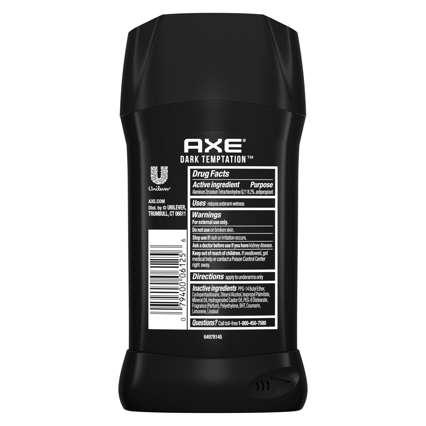 Axe Anti Perspirant Odor & Wetness Protection Dark Temptation 2.7 oz (Pack of 12) Beauty and Personal Care AXE