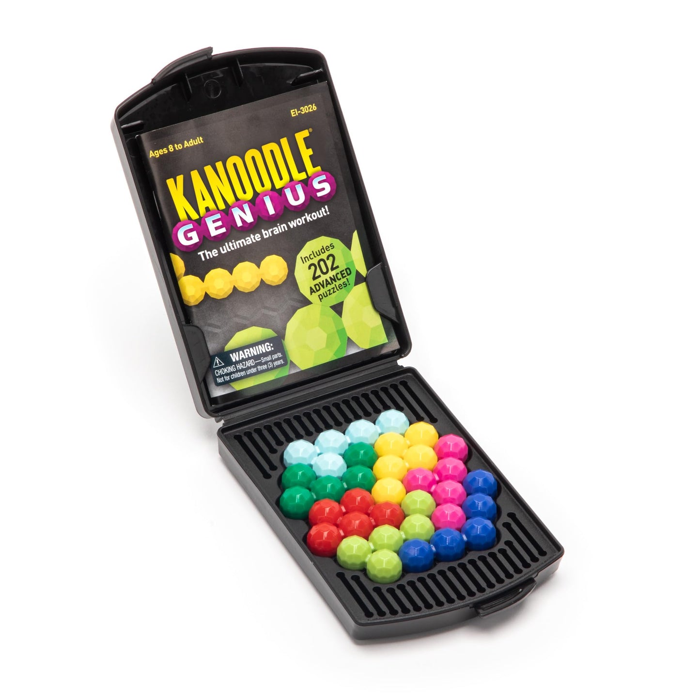 Educational Insights Kanoodle Genius – 3D Brain Teaser Puzzle Game with 200+ Challenges, Gift & Easter Basket Stuffers for Kids Ages 8+