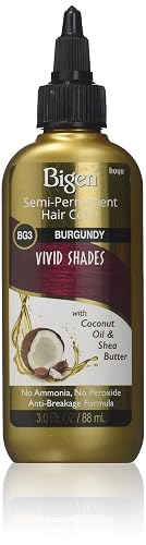 Bigen Semi-Permanent Haircolor, #Bg3 Burgundy, 3 Oz